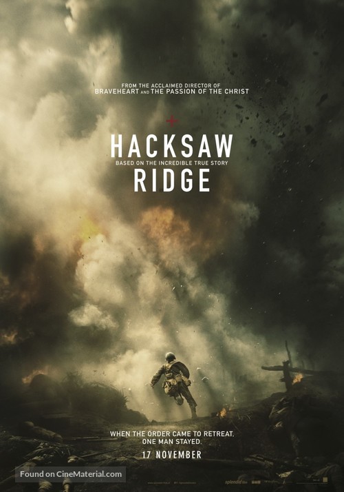 Hacksaw Ridge - Dutch Movie Poster