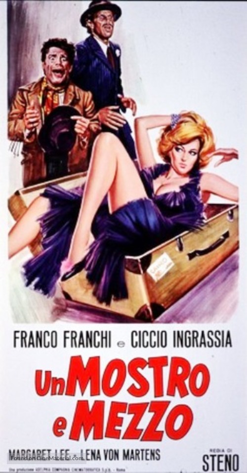 Un mostro e mezzo - Italian Movie Poster