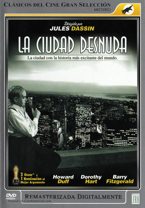 The Naked City - Spanish DVD movie cover