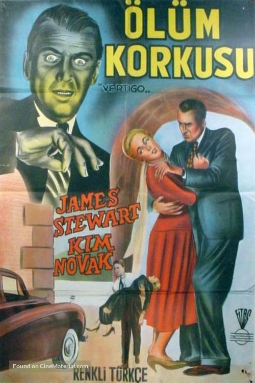 Vertigo - Turkish Movie Poster