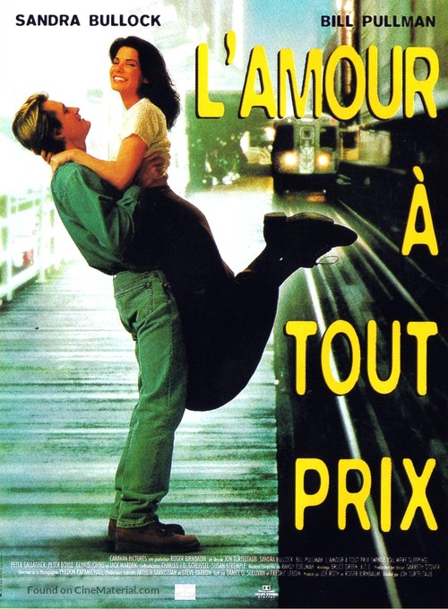 While You Were Sleeping - French Movie Poster