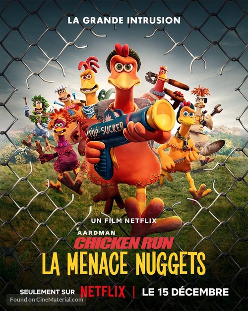 Chicken Run: Dawn of the Nugget - French Movie Poster