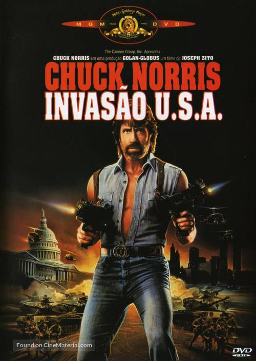 Invasion U.S.A. - Portuguese DVD movie cover