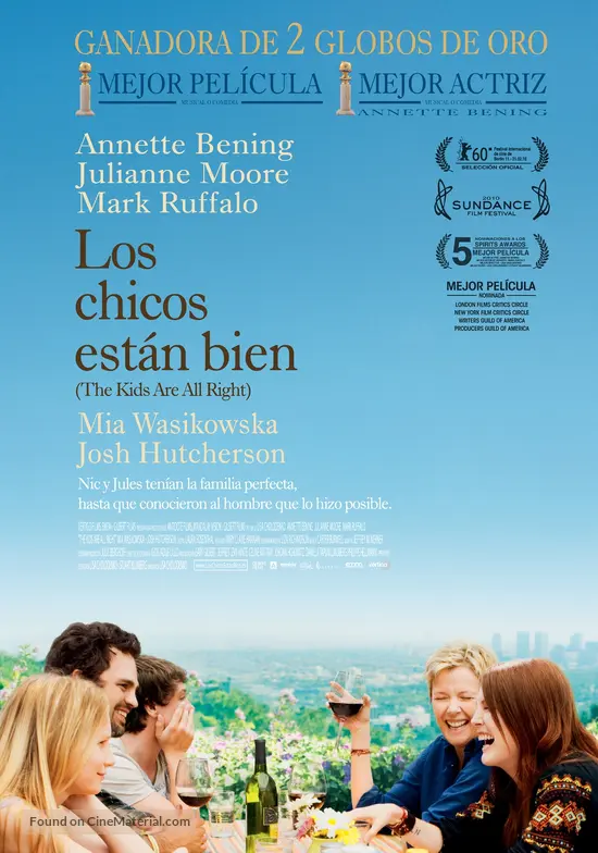 The Kids Are All Right - Spanish Movie Poster