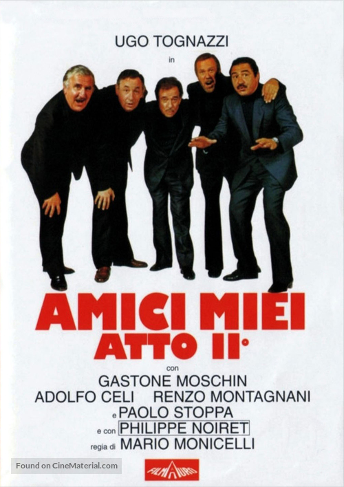 Amici miei atto II - Italian Movie Cover