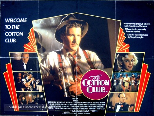 The Cotton Club - British Movie Poster