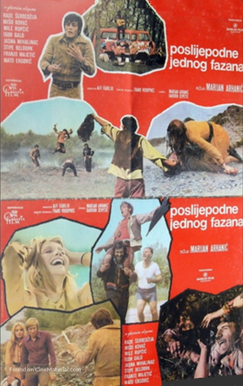 Poslijepodne jednog fazana - Yugoslav Movie Poster
