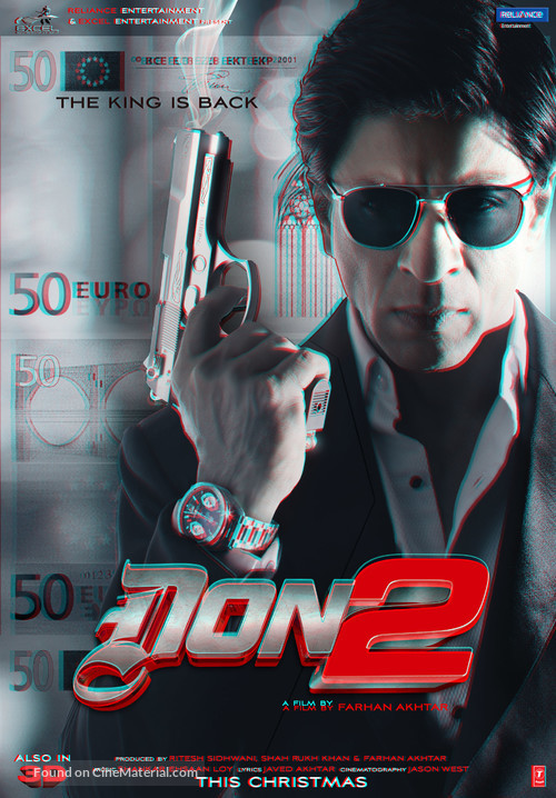 Don 2 - Indian Movie Poster