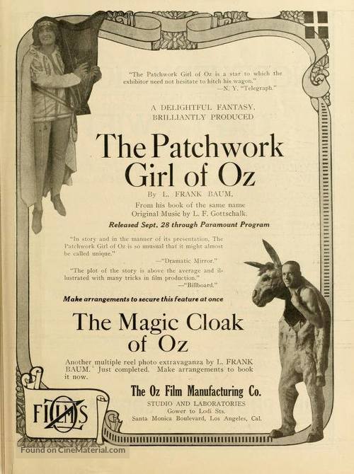 The Patchwork Girl of Oz - poster