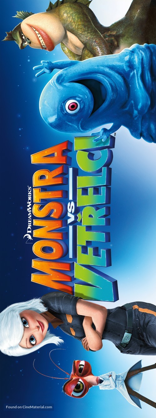 Monsters vs. Aliens - Czech Movie Poster