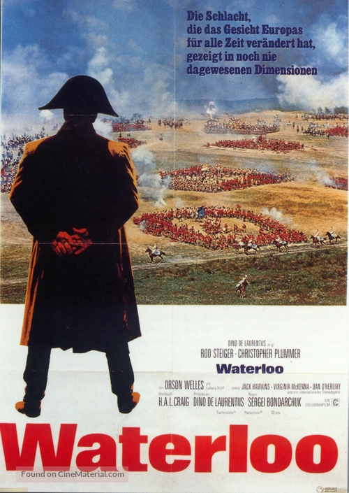Waterloo - German Movie Poster