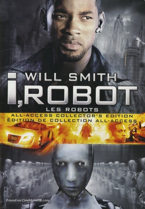 I, Robot - Canadian DVD movie cover