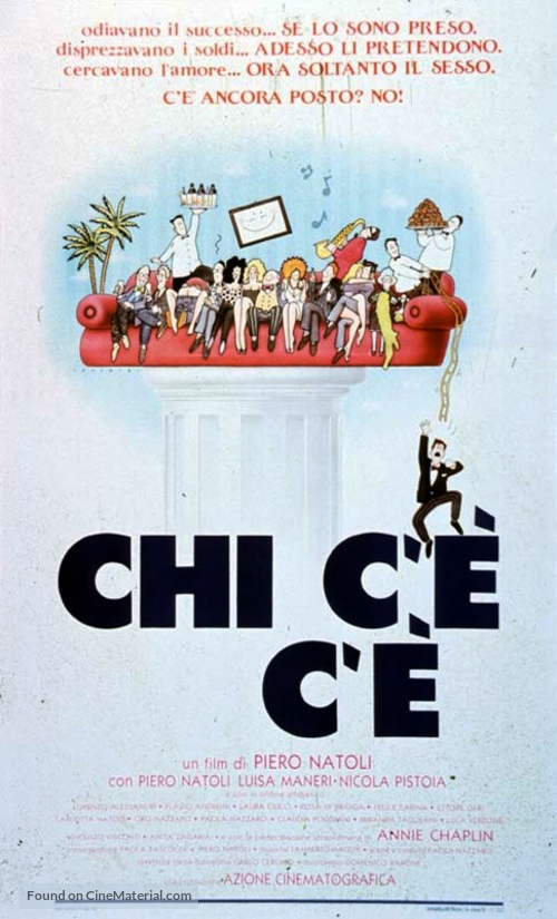 Chi c&#039;&egrave; c&#039;&egrave; - Italian Movie Poster