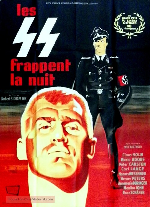 Nachts, wenn der Teufel kam - French Movie Poster