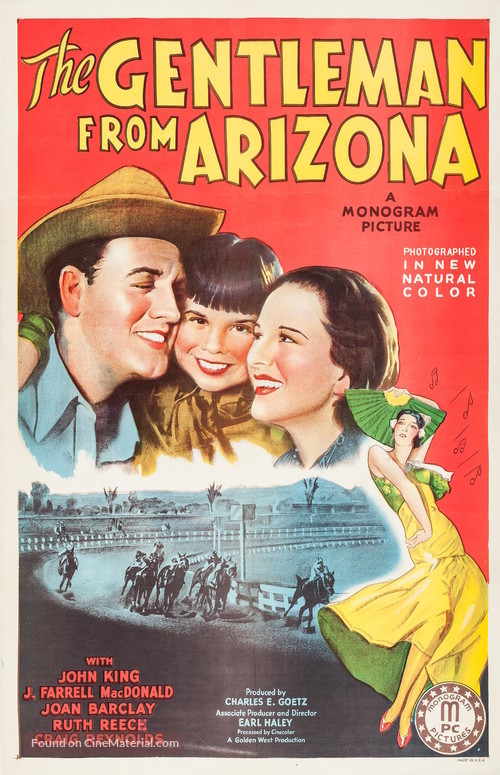 The Gentleman from Arizona - Movie Poster