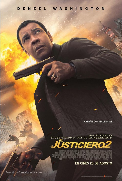 The Equalizer 2 - Argentinian Movie Poster
