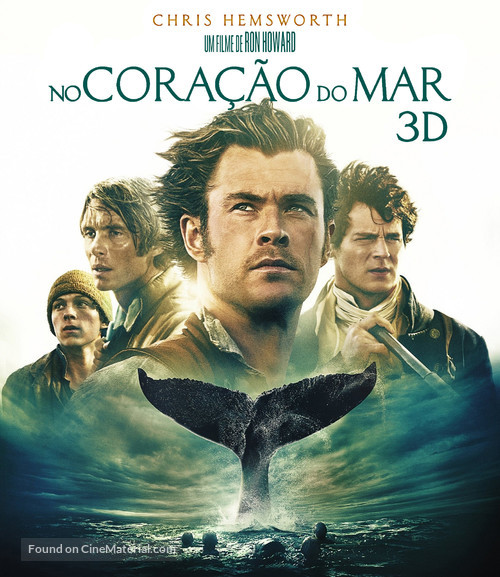 In the Heart of the Sea - Brazilian Movie Cover