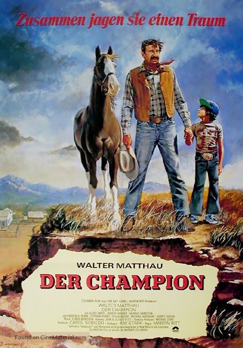 Casey&#039;s Shadow - German Movie Poster