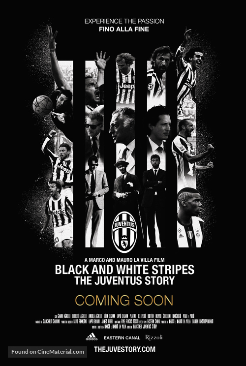 Black and White Stripes: The Juventus Story - Italian Movie Poster