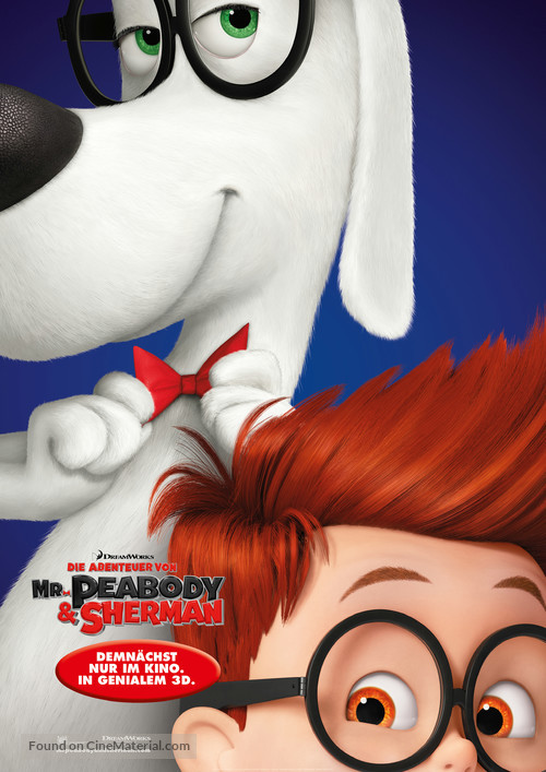 Mr. Peabody &amp; Sherman - German Movie Poster