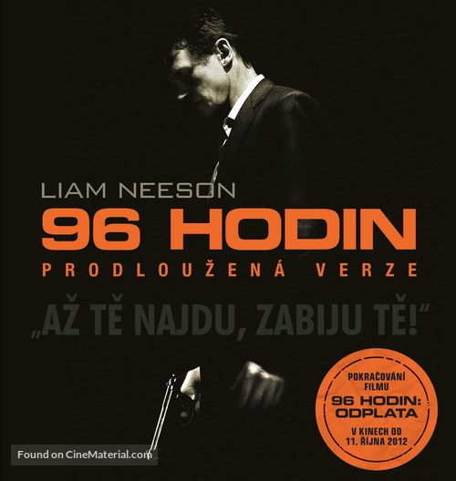 Taken - Czech Blu-Ray movie cover