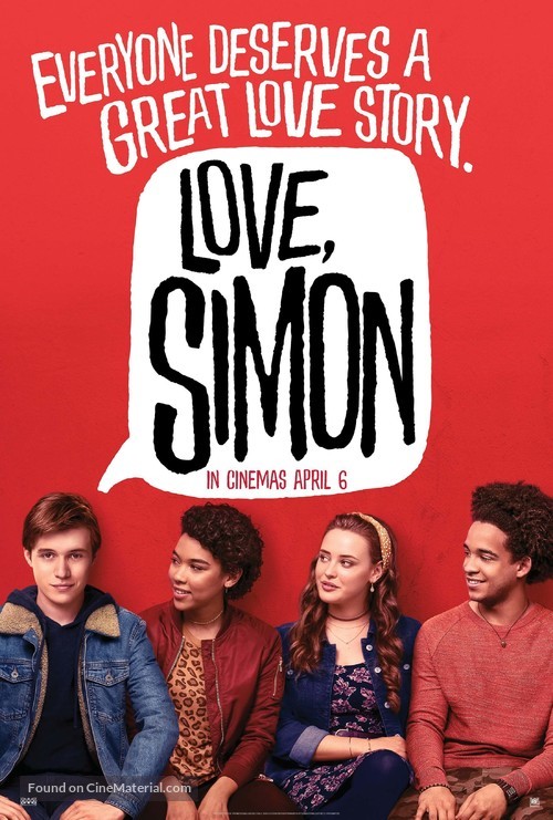 Love, Simon - British Movie Poster