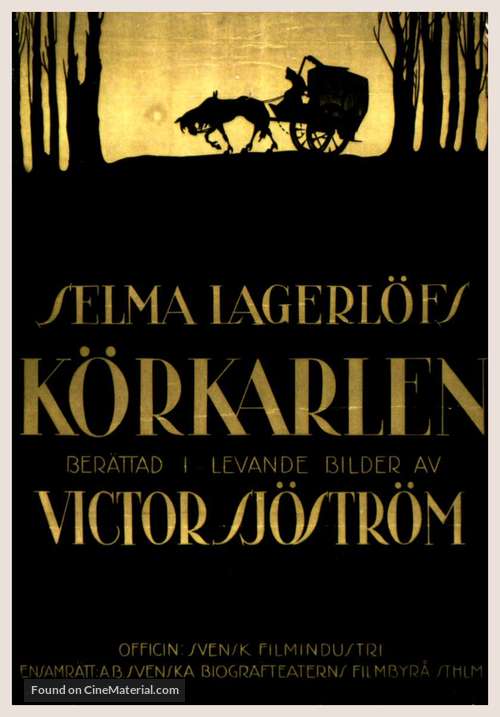 K&ouml;rkarlen - Swedish Movie Poster