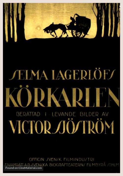 K&ouml;rkarlen - Swedish Movie Poster