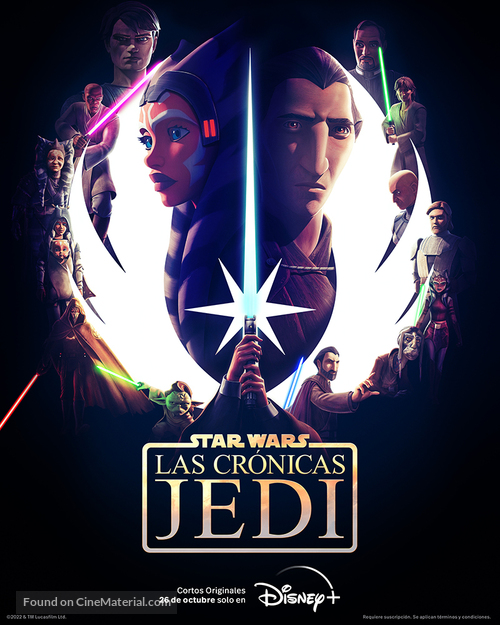 &quot;Tales of the Jedi&quot; - Spanish Movie Poster