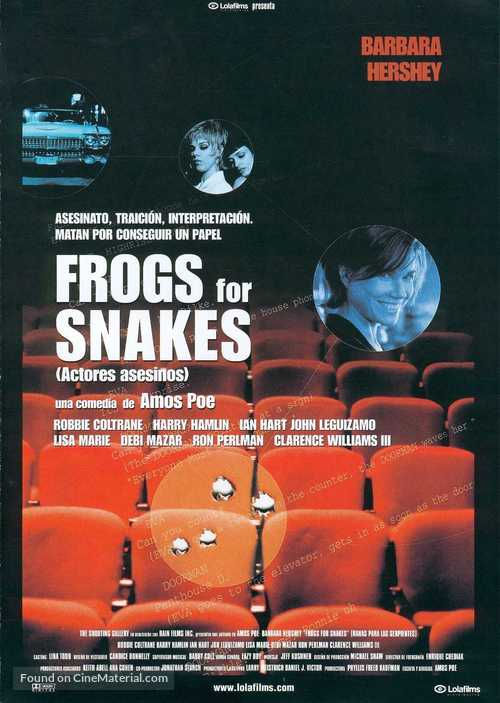 Frogs For Snakes - Spanish Movie Poster