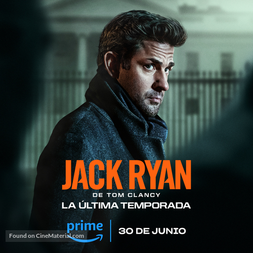 &quot;Tom Clancy&#039;s Jack Ryan&quot; - Ecuadorian Movie Poster