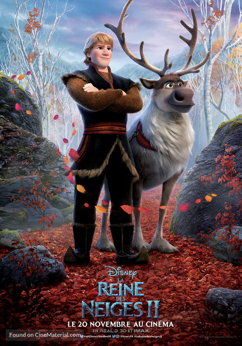 Frozen II - French Movie Poster