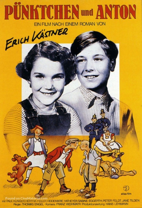 P&uuml;nktchen und Anton - German Movie Poster