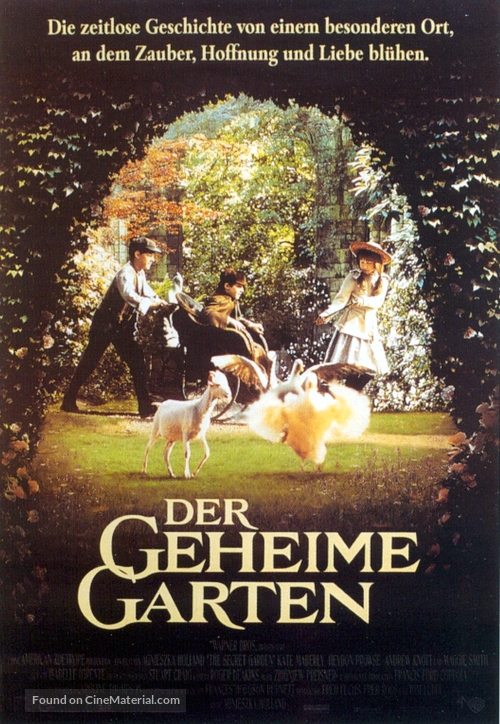 The Secret Garden - German Movie Poster