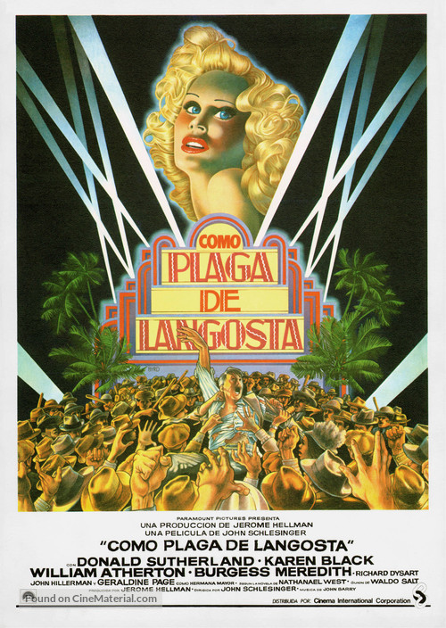 The Day of the Locust - Spanish Movie Poster