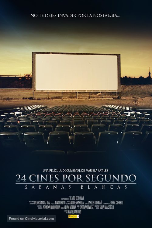 24 cines por segundo: S&aacute;banas blancas - Spanish Movie Poster