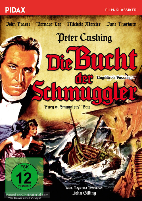 Fury at Smugglers&#039; Bay - German Movie Cover