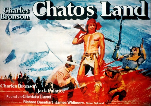 Chato&#039;s Land - German Movie Poster