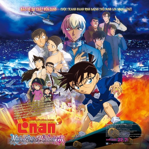 Detective Conan: The Bride of Halloween - Vietnamese poster