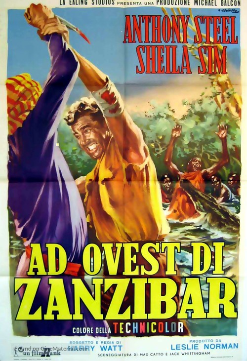 West of Zanzibar - Italian Movie Poster