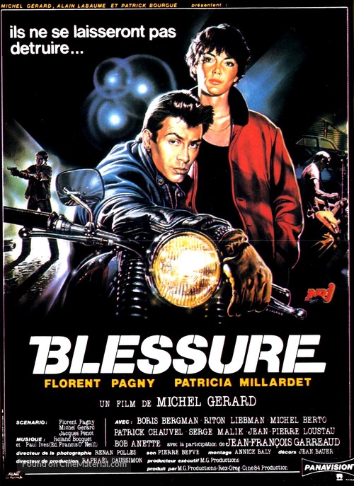 Blessure - French Movie Poster