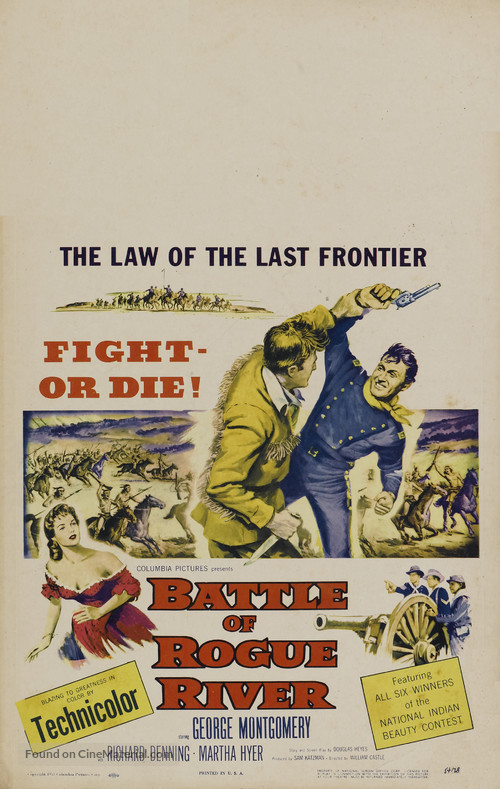 Battle of Rogue River - Movie Poster