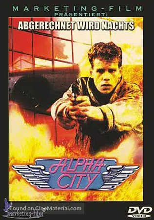 Alpha City - German DVD movie cover