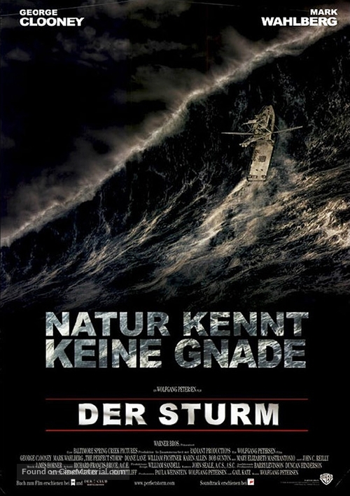 The Perfect Storm - German Movie Poster