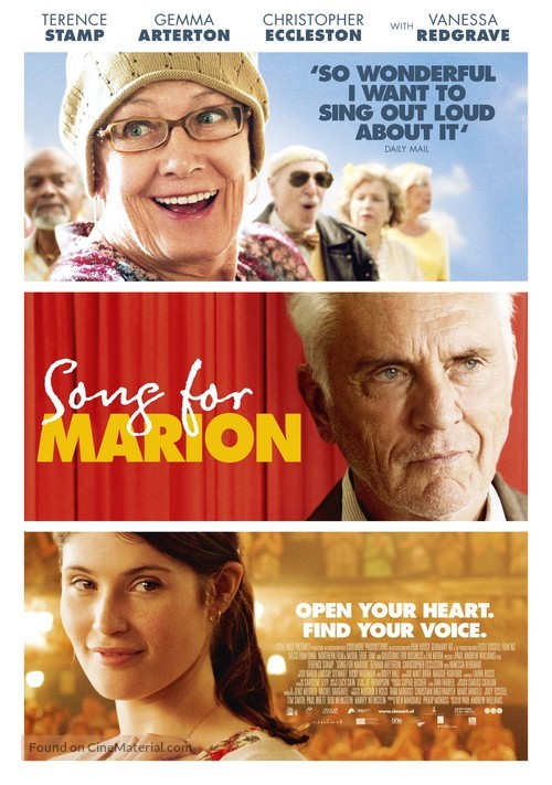 Song for Marion - Dutch Movie Poster