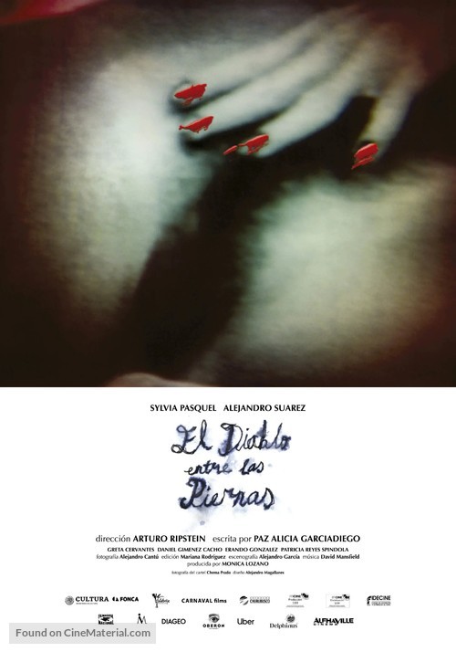 El Diablo entre las Piernas - Mexican Movie Poster