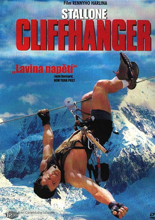 Cliffhanger - Czech DVD movie cover