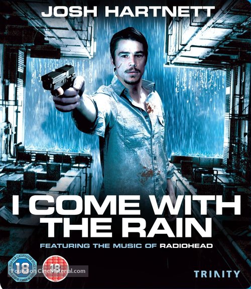 I Come with the Rain - British Blu-Ray movie cover