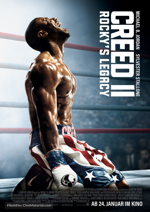 Creed II - German Movie Poster