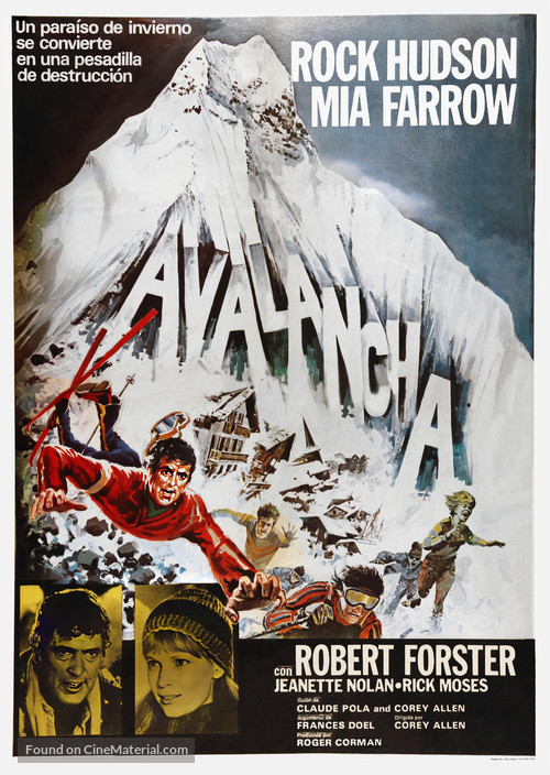 Avalanche - Spanish Movie Poster
